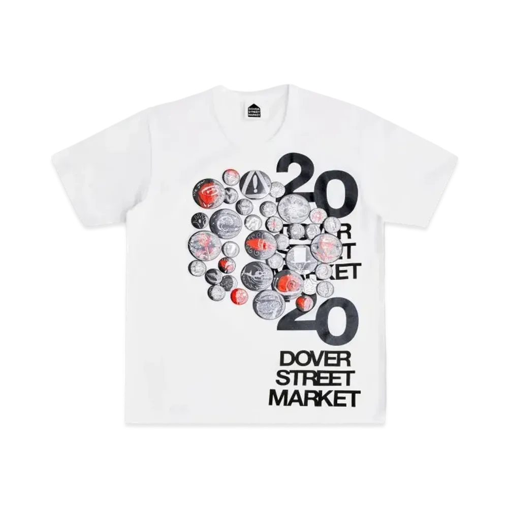 Dover Street Market London x Castro 20th Anniversary Tee "White"