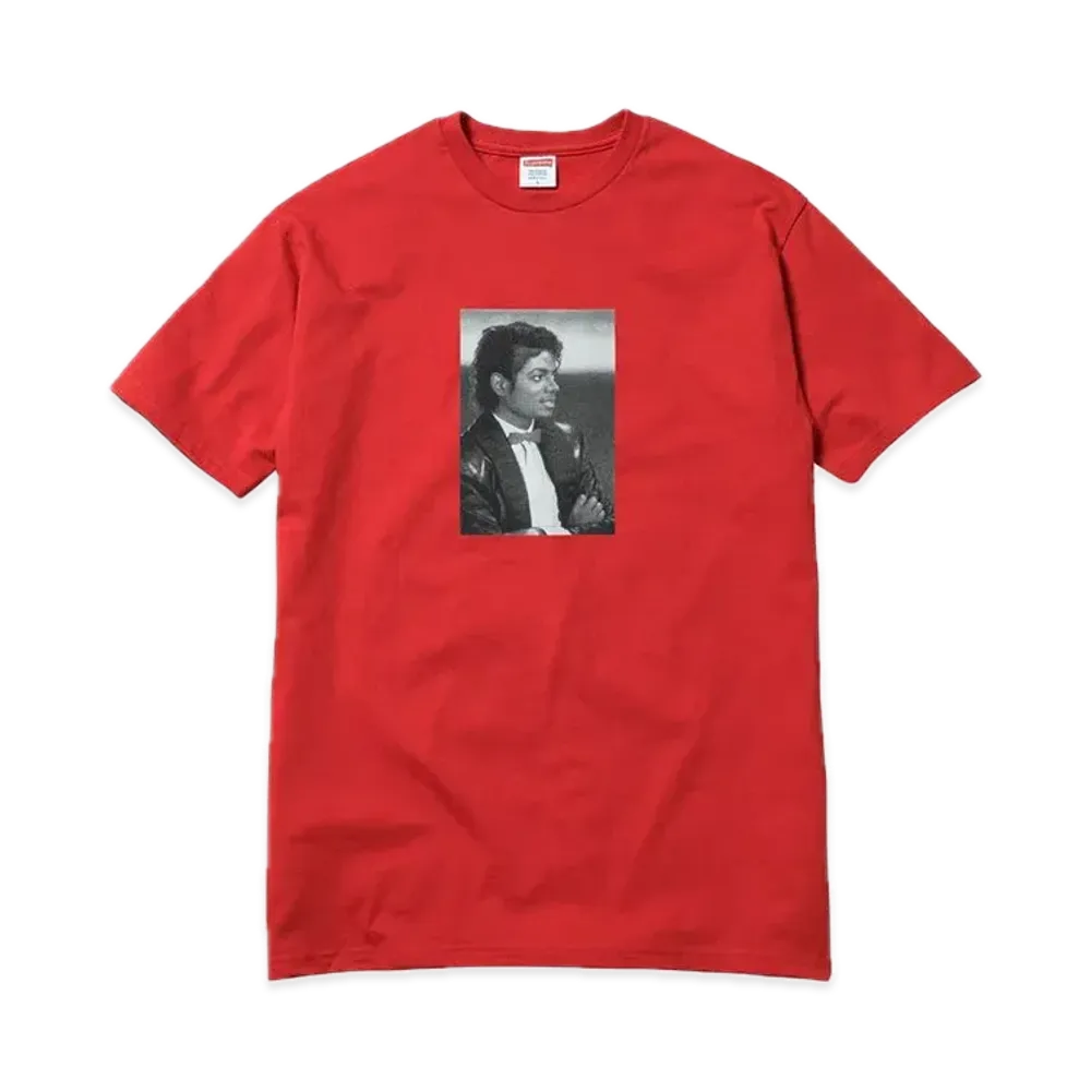 Supreme x Michael Jackson Tee "Red"