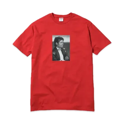 Supreme x Michael Jackson Tee "Red"