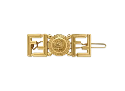 FENDI x Versace Fendace Hair Clip "Gold"