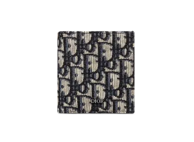 Dior Vertical Wallet Dior Oblique Jacquard "Beige"