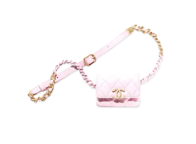 CHANEL Belt Bag Lambskin "Pink"