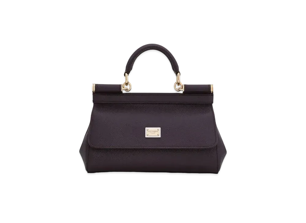 Dolce&Gabbana Sicily Bag Small Dauphine Calfskin "Violet"