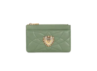 Dolce&Gabbana Devotion Card Holder Medium "Green"