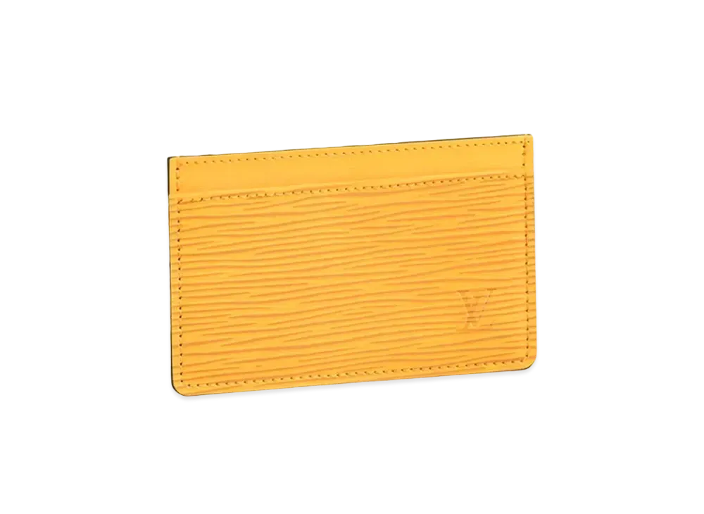 Louis Vuitton Porte Cartes Sampur Epi "Sunflower"