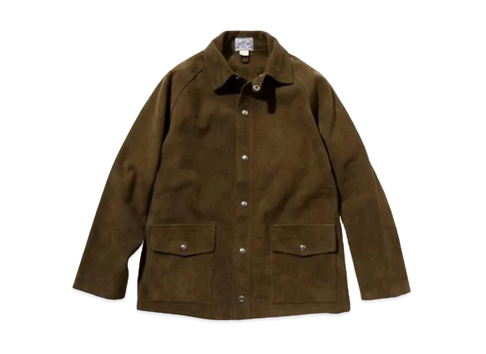 THE REAL McCOY'S 8HU LEATHER WELDER JACKET "Brown"