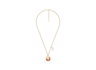 Dior x Cactus Jack Pendant Necklace "Gold"
