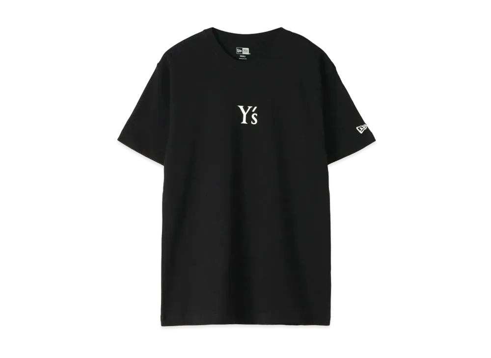 Yohji Yamamoto Y's NEWERA TEE [Y's BIG LOGO] "Black"