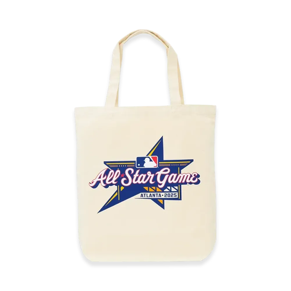 MLB Fanatics 2025 MLB All-Star Game Logo Tote Bag "White"