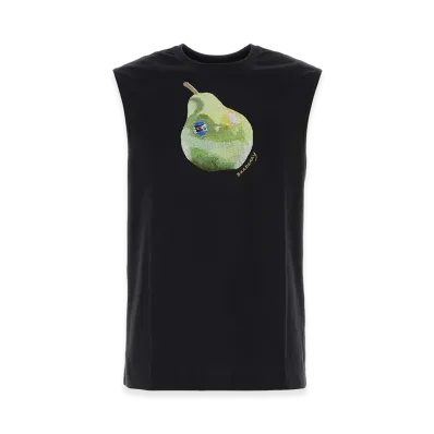 Burberry Stretch Cotton Tank Top "Black"
