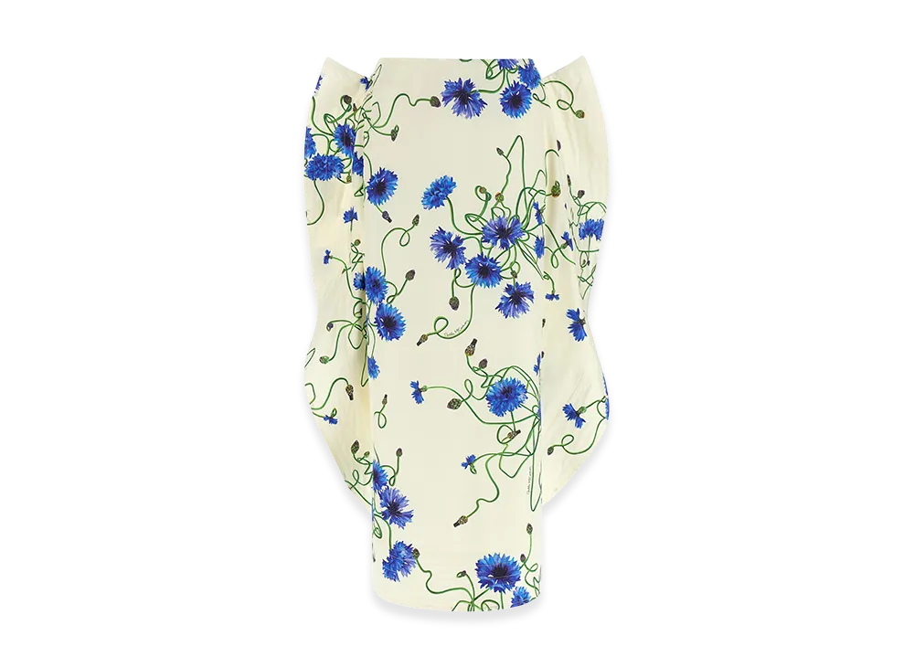 STELLA McCARTNEY Women's Ruffled Skirt "Blue"