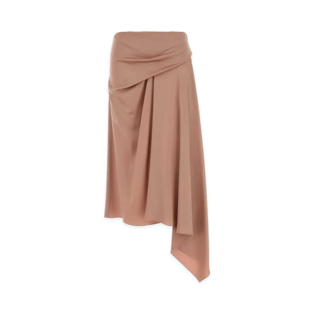 STELLA McCARTNEY Women's Satin Skirt "Pink"