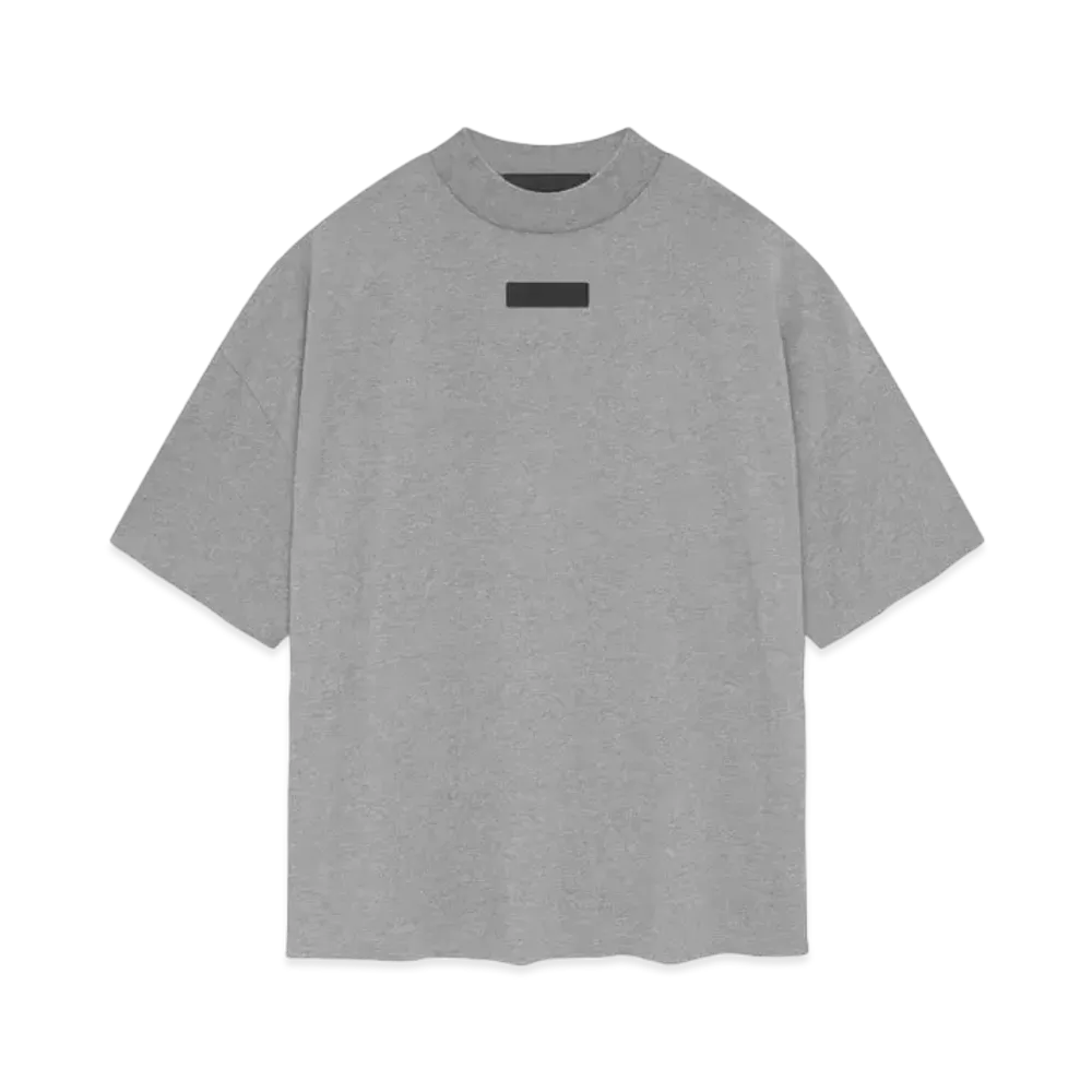 FEAR OF GOD ESSENTIALS SS Tee "Dark Heather Oatmeal"