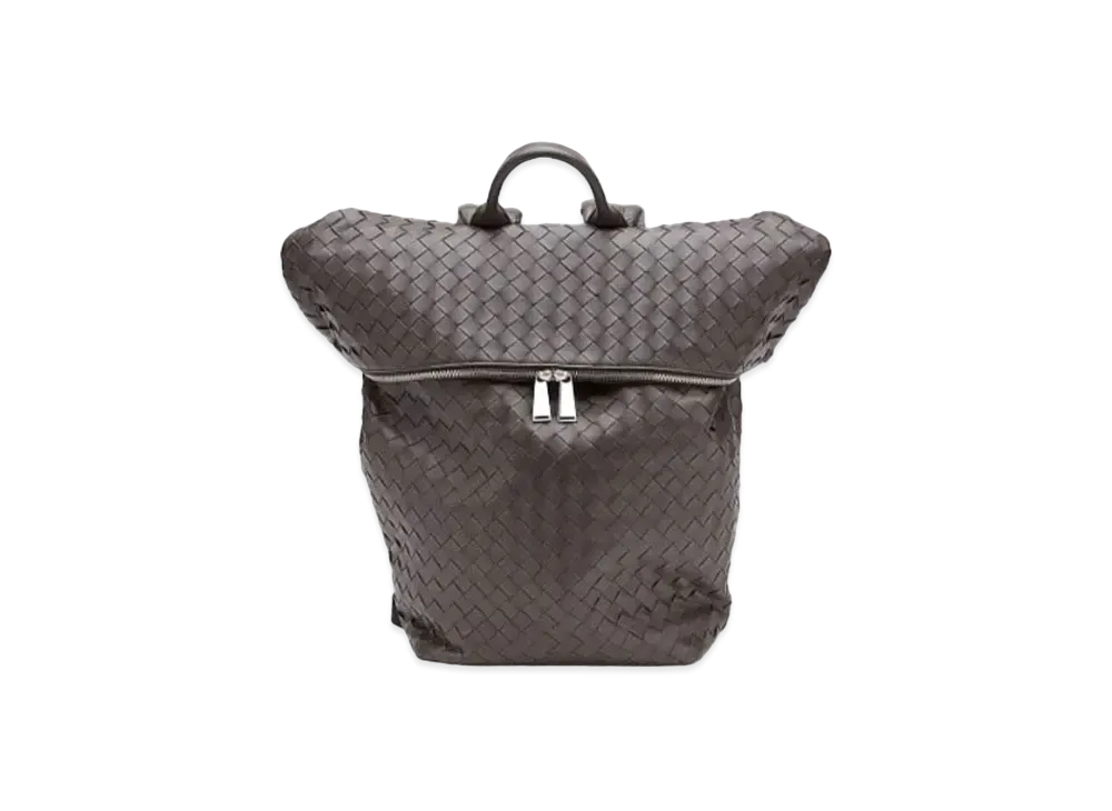 Bottega Veneta Intrecciato Nappa Backpack "Fondente"