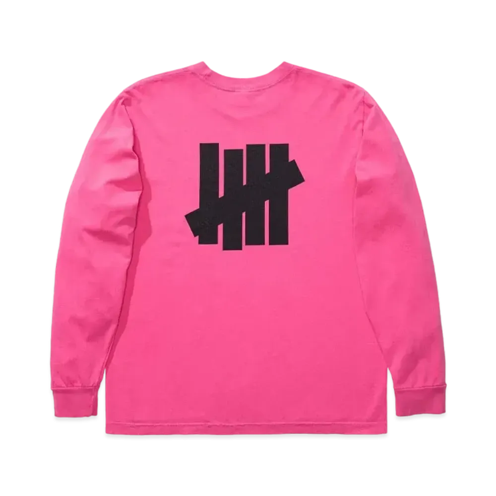 UNDEFEATED ICON L/S TEE - 80086 "Pink"
