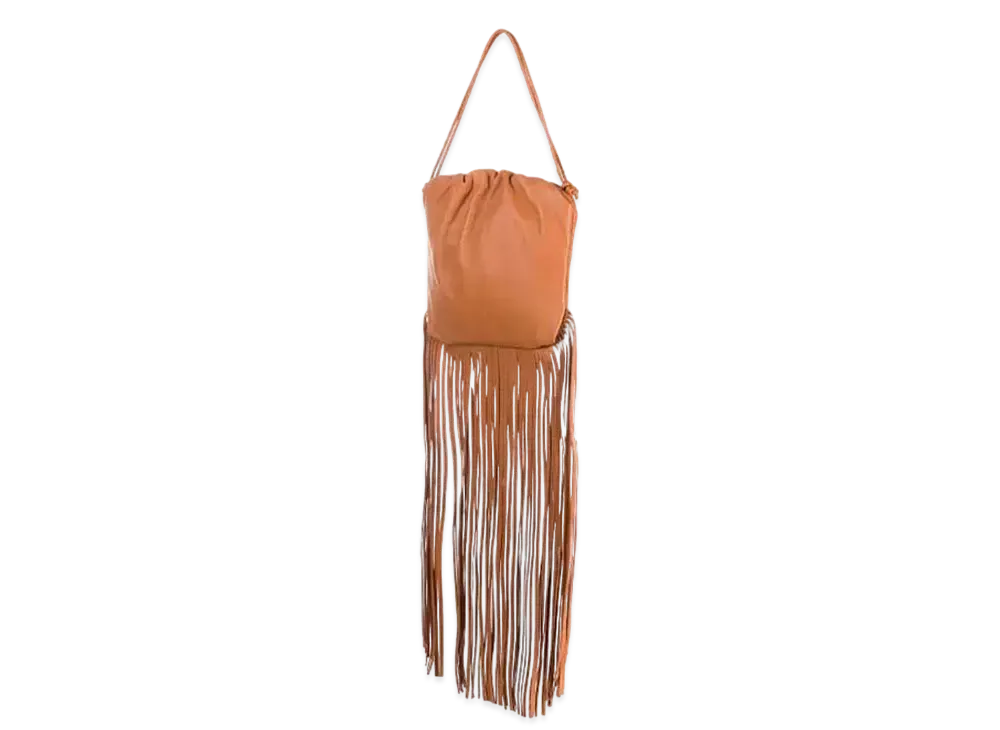 Bottega Veneta The Fringe Pouch "Clay"
