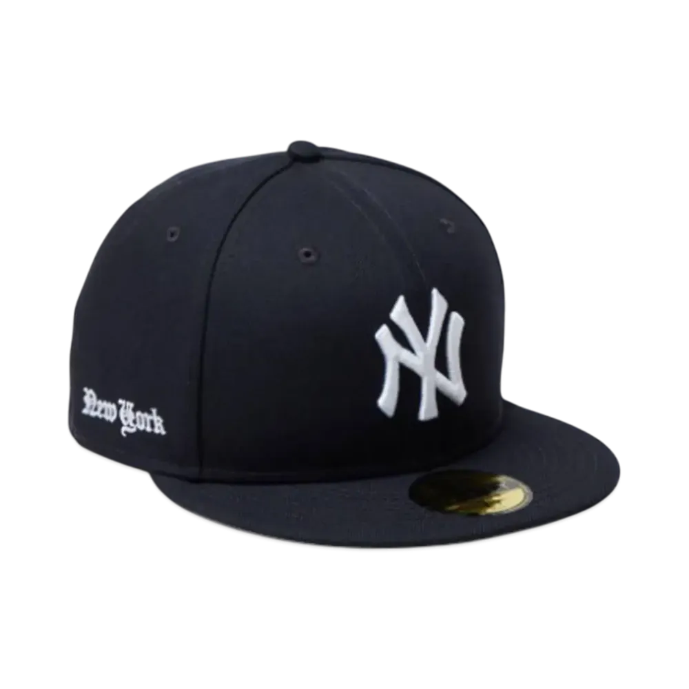 NEW ERA 59Fifty MLB Old English New York Yankees "Navy"