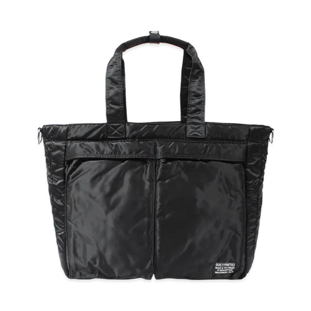 WACKO MARIA x Speak Easy Nylon 12 Inch Record Bag "Black"