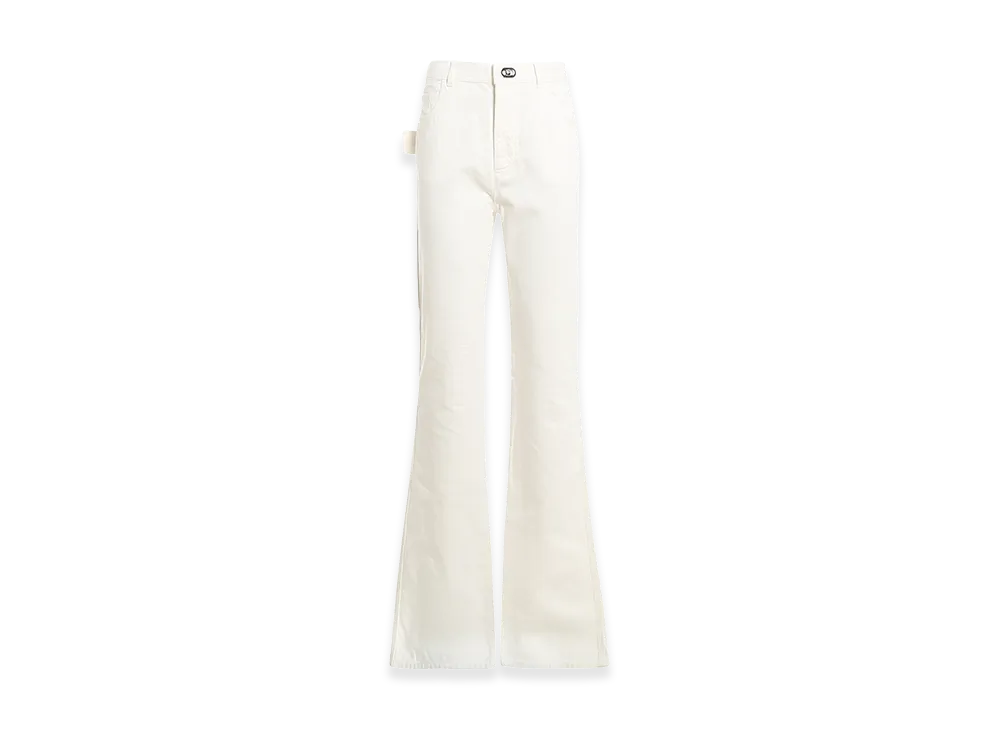 Bottega Veneta Women's Denim Jeans "White"