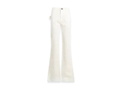Bottega Veneta Women's Denim Jeans "White"