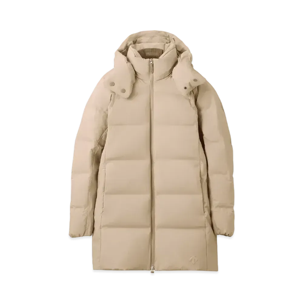 DESCENTE Mizusawa Down Coat Anchor-Hc "Beige"