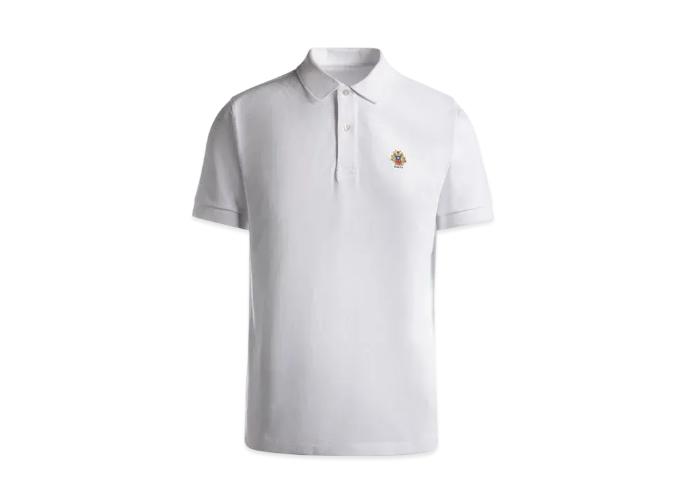Bally Polo Shirt in Cotton "White"