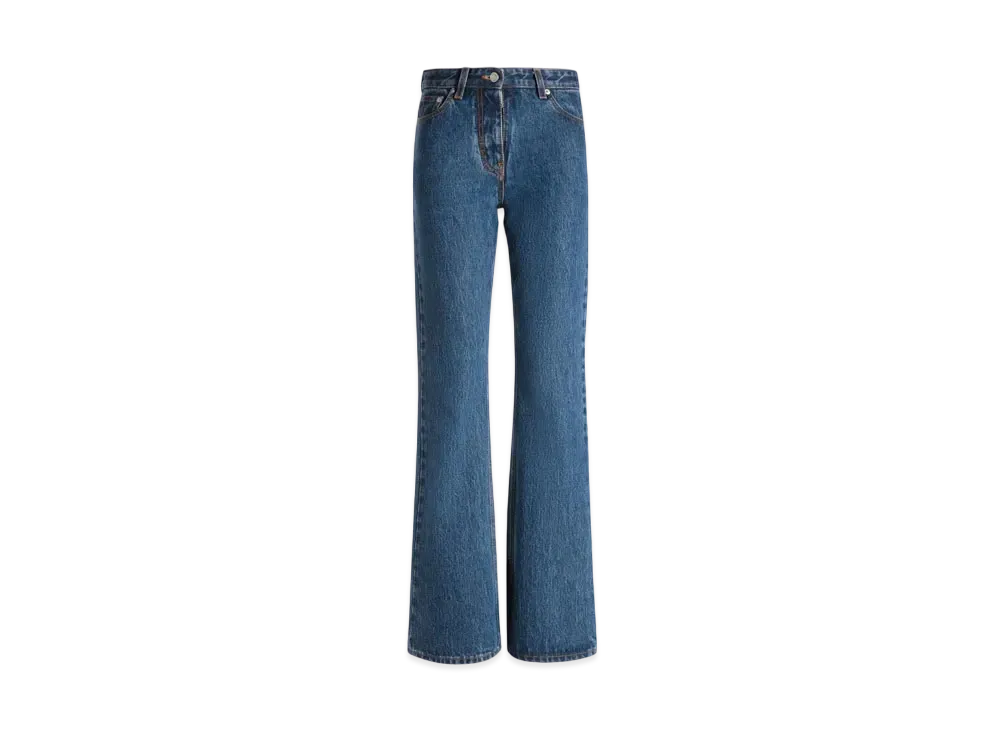 バリー フレア デニムパンツ ミディアムブルー コットン "ブルー" 6308334