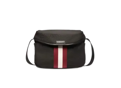 Bally Code Crossbody In Nylon "Black"
