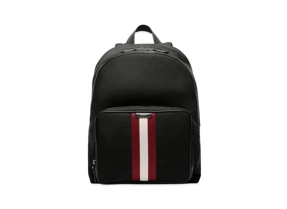 Bally Code Backpack In Nylon "Black"