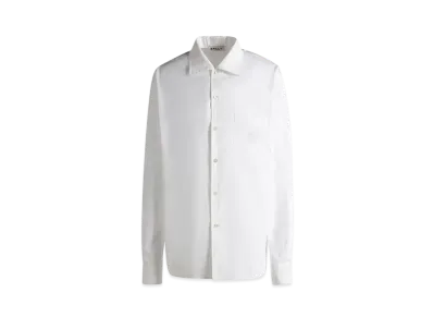 Bally Long Sleeve Shirt In Cotton "White"