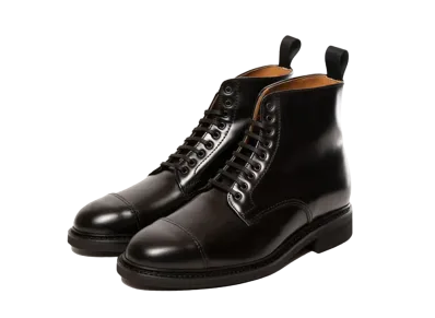 Berwick Boots HO184 Coating Leather "Black" 630ROMLBK