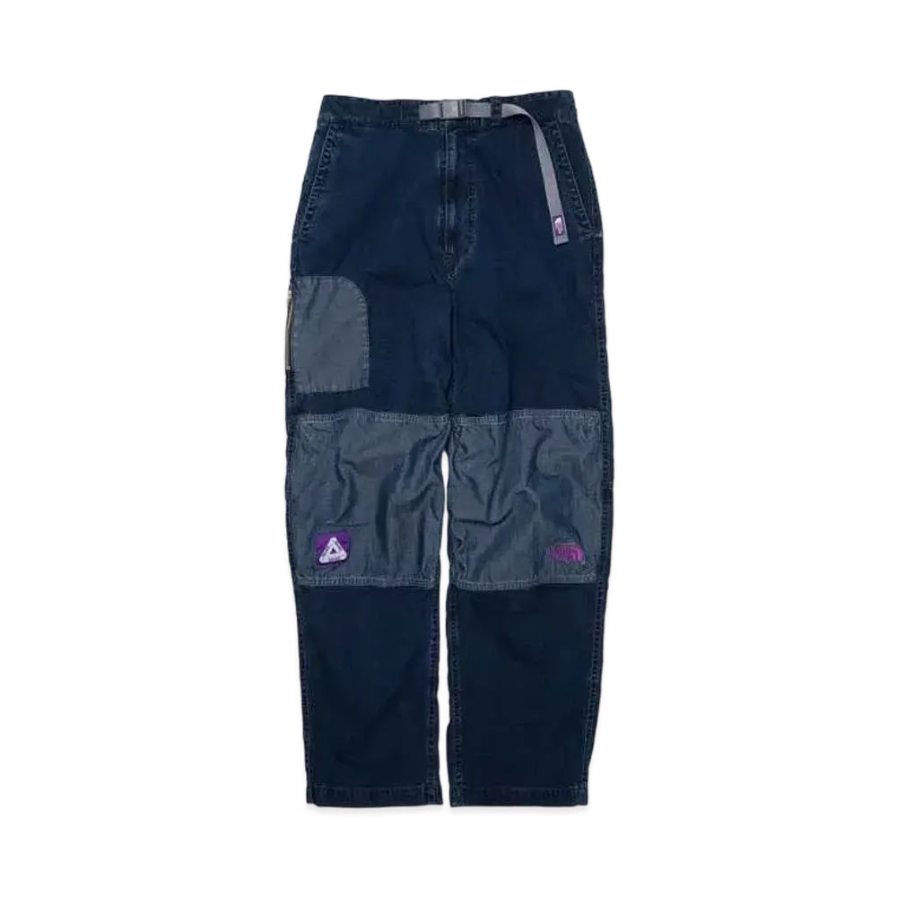 PALACE THE NORTH FACE PURPLE LABEL Indigo Ripstop Mountain Wind Pants "Indigo"