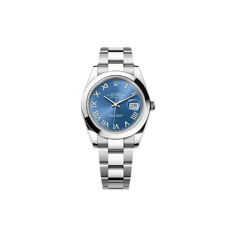 ROLEX Datejust 41 Oystersteel "Blue"