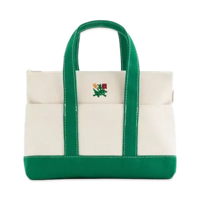 Aime Leon Dore Mini Crest Contrast Tote Bag "Green"