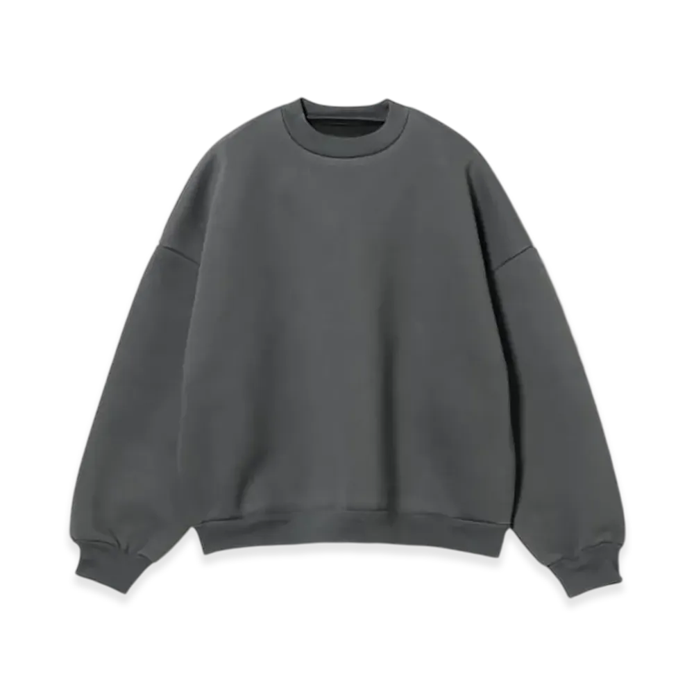 BEAMS x Seventh / V2 Crewneck "Stone Coal"