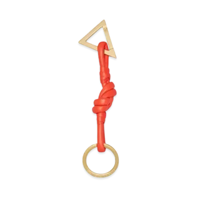Bottega Veneta Key Ring "Orange"