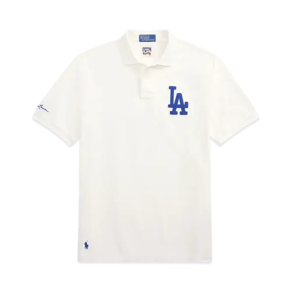 Polo Ralph Lauren x MLB Dodgers Polo Shirt "White"