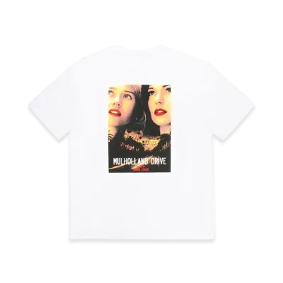 WACKO MARIA Mulholland Drive / Washed Heavy Weight T-Shirt "White"