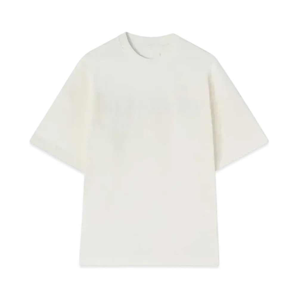 Jil Sander Men's Logo T-Shirt "Porcelain"