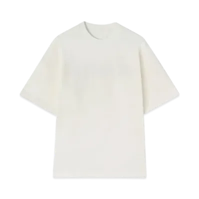 Jil Sander Men's Logo T-Shirt "Porcelain"