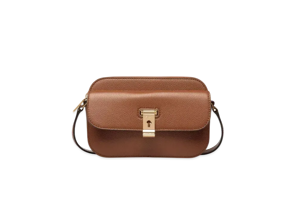 バリー ロック・ミー スモール クロスボディバッグ グレインレザー "ブラウン" 6310317