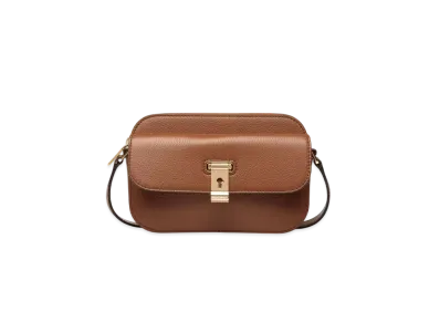 バリー ロック・ミー スモール クロスボディバッグ グレインレザー "ブラウン" 6310317