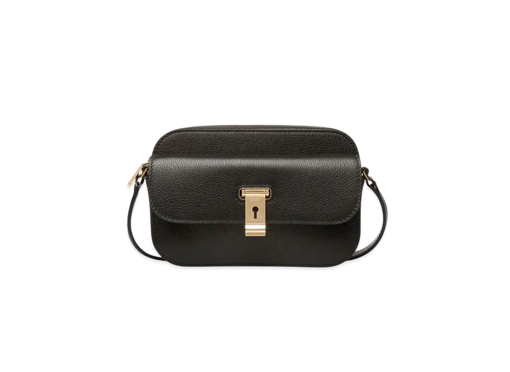 バリー ロック・ミー スモール クロスボディバッグ グレインレザー "ブラック" 6310318