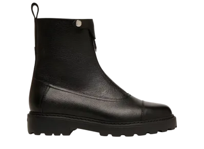 バリー ウィメンズ ガスト ブーティ グレインレザー "ブラック" 6310329