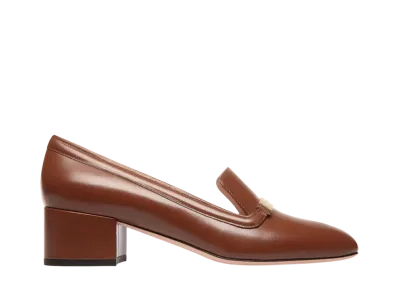 バリー ウィメンズ デコ パンプス レザー "ブラウン" 6310348