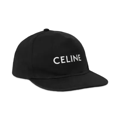 CELINE Logo Baseball Cap "Black"