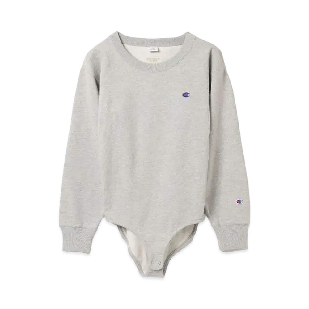 Champion for BEAMS COUTURE Back Corset Bodysuit "Top Gray"