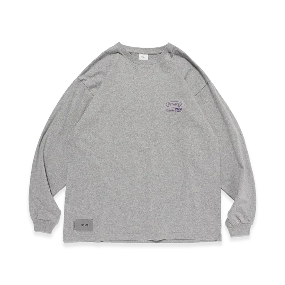 WTAPS Protected By / LS / Cotton "Ash Gray"