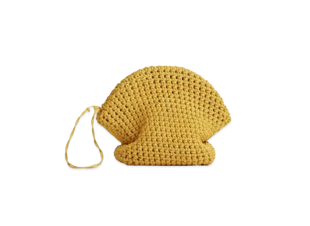 Bottega Veneta Lambskin Mini Clutch "Corn Yellow"