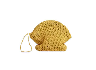 Bottega Veneta Lambskin Mini Clutch "Corn Yellow"
